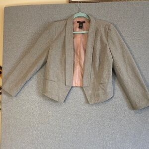 Apostrophe Light Gray Women's Blazer